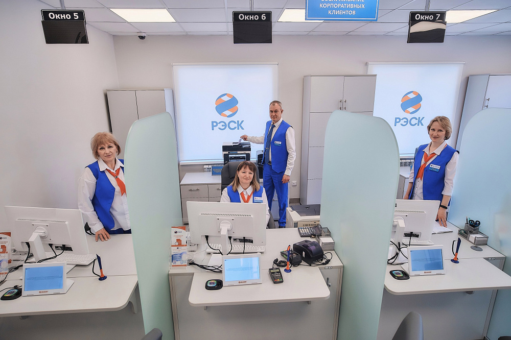 Открыт обновлённый клиентский офис Рязанской энергетической сбытовой компании в Михайлове 